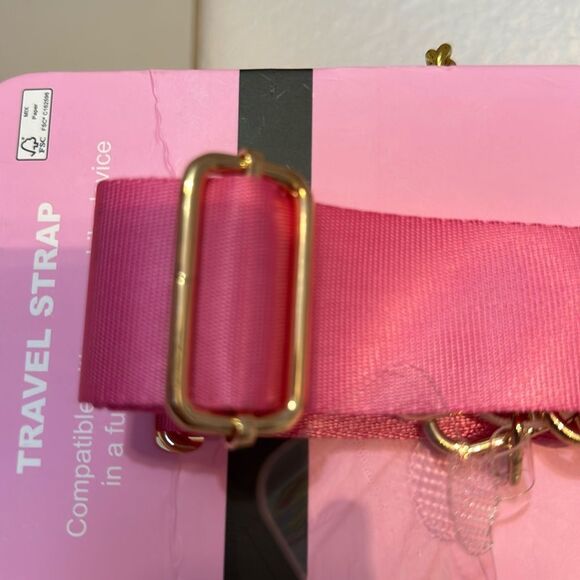 Hello Kitty Sanrio Phone Holder Pink Travel Strap With Coin Zip Purse - Picture 16 of 16